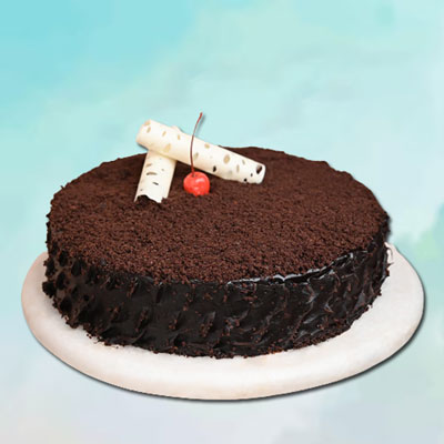 "Round Shape Chocolate cake - 1kg - Click here to View more details about this Product